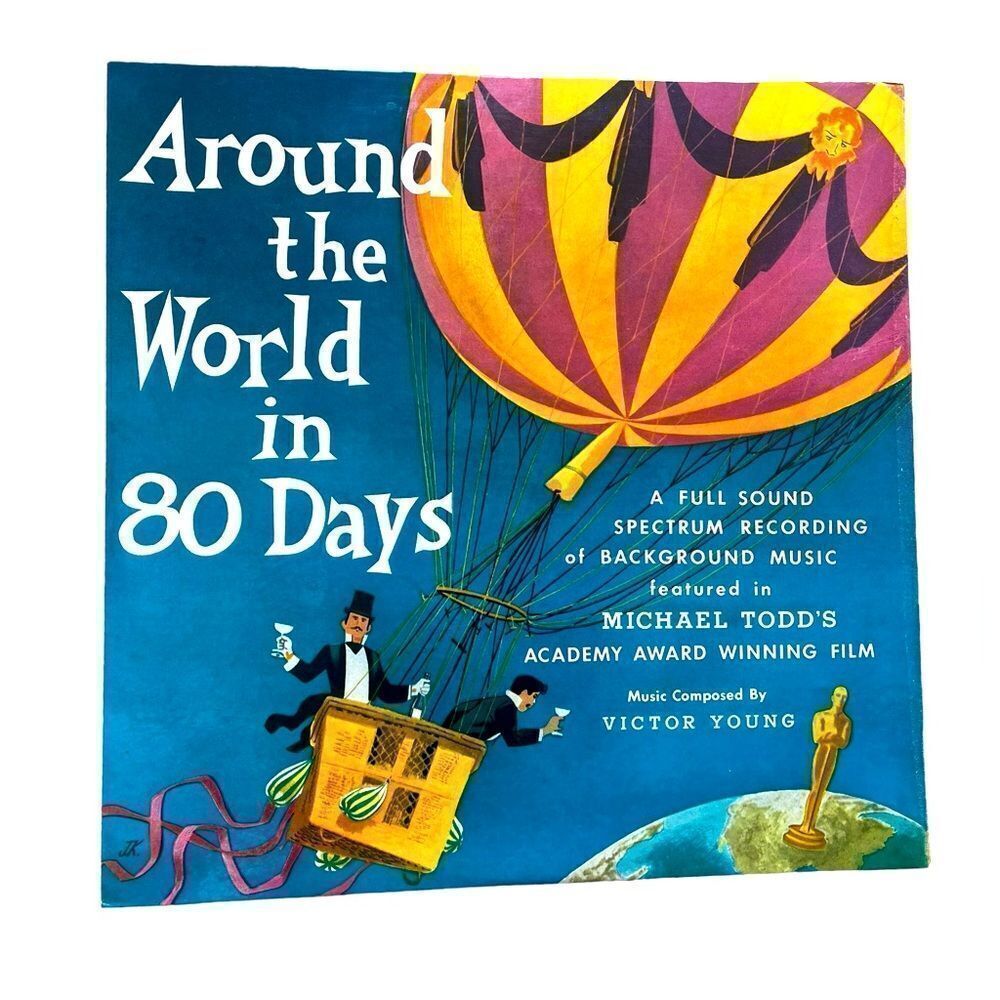 RARE‎ VICTOR YOUNG AROUND THE WORLD IN 80 DAYS LP SOUNDTRACK VINYL RECORD